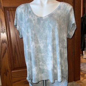 American Eagle Outfitters Soft & Sexy Tie-Dye V-Neck Top